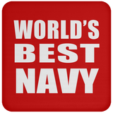World's Best Navy - Drink Coaster
