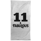 11th Birthday 11 & Fabulous - Hand Towel