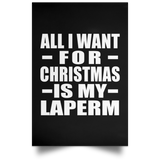 All I Want For Christmas Is My Laperm - Poster Portrait