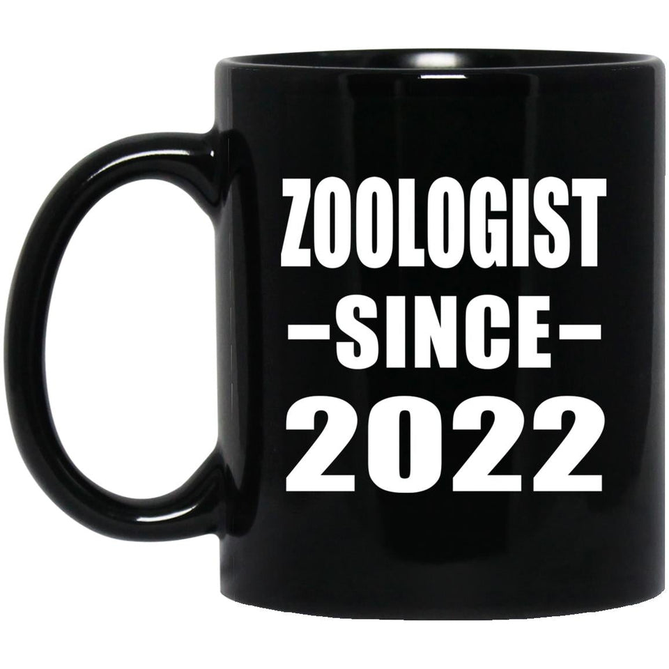 Zoologist Since 2022 - 11oz Coffee Mug Black