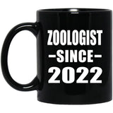Zoologist Since 2022 - 11oz Coffee Mug Black
