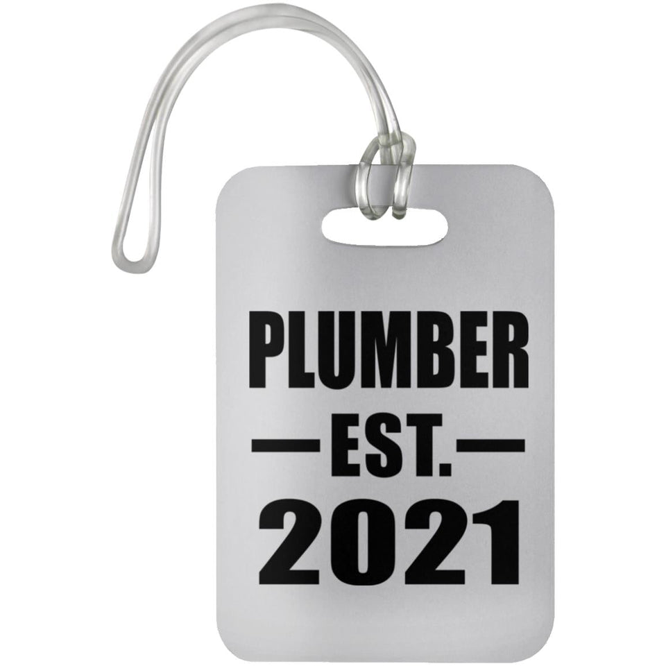 Plumber Established EST. 2021 - Luggage Bag Tag