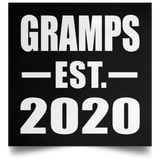 Gramps Established EST. 2020 - Poster Square