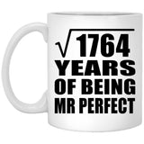 42nd Anniversary Square Root of 1764 Years of Mr Perfect - 11oz Coffee Mug