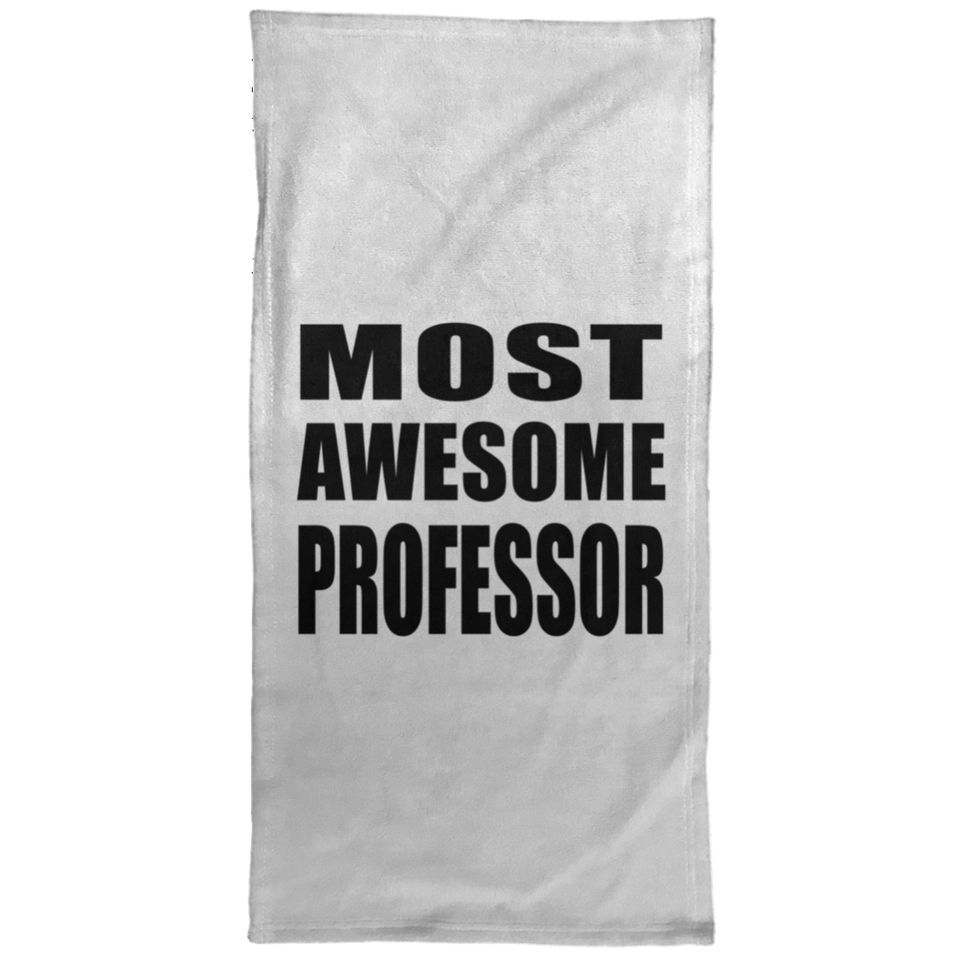 Most Awesome Professor - Hand Towel