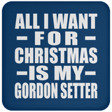 All I Want For Christmas Is My Gordon Setter - Coaster