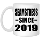 Seamstress Since 2019 - 11oz Coffee Mug