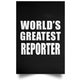 World's Greatest Reporter - Poster Portrait