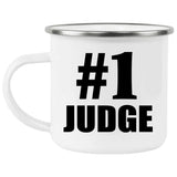 Number One #1 Judge - 12oz Camping Mug