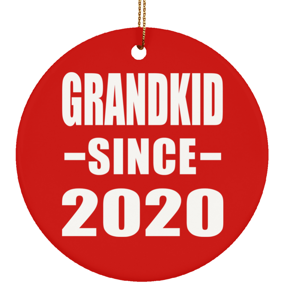 Grandkid Since 2020 - Circle Ornament
