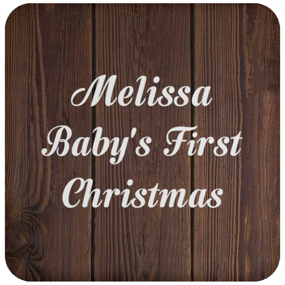 Melissa Baby's First Christmas - Drink Coaster D