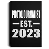 Photojournalist Established EST. 2023 - Canvas Portrait