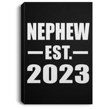 Nephew Established EST. 2023 - Canvas Portrait