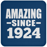 100th Birthday Amazing Since 1924 - Drink Coaster