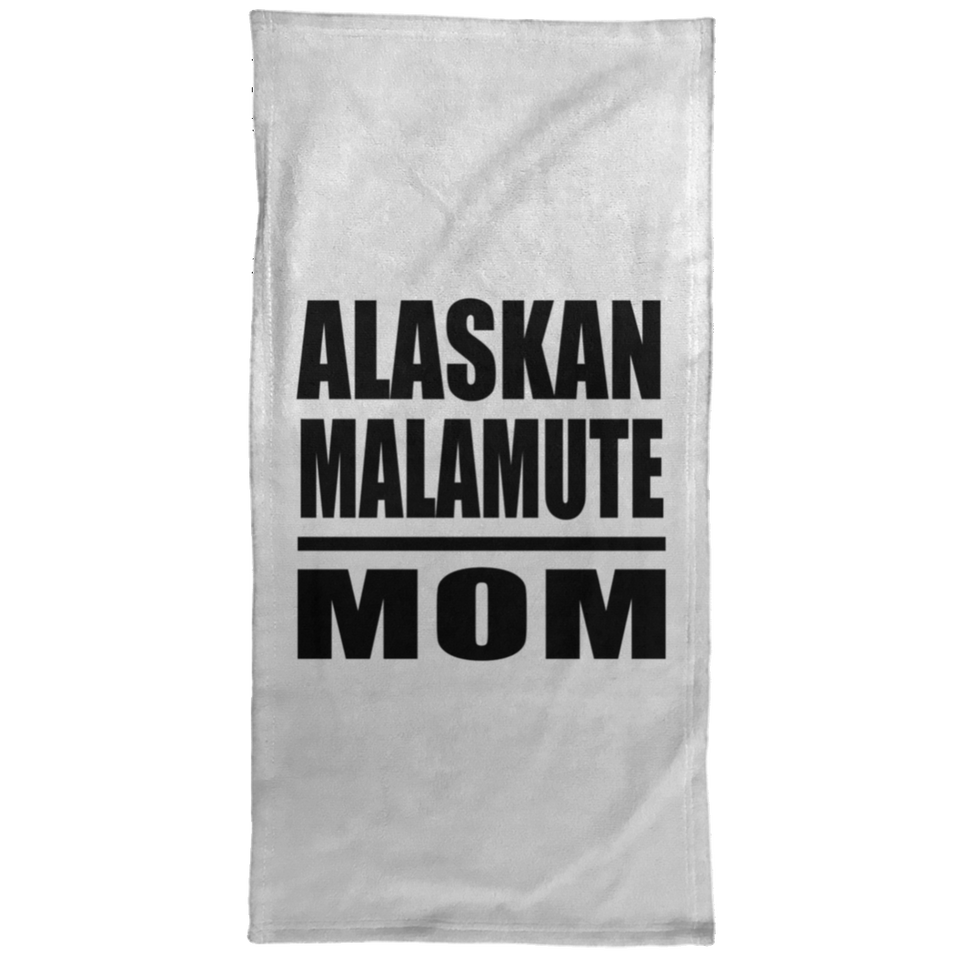 Alaskan Malamute Mom - Hand Towel