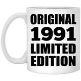 33rd Birthday Original 1991 Limited Edition - 11oz Coffee Mug
