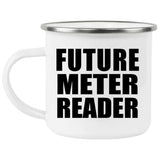 Future Meter Reader - 12oz Camping Mug