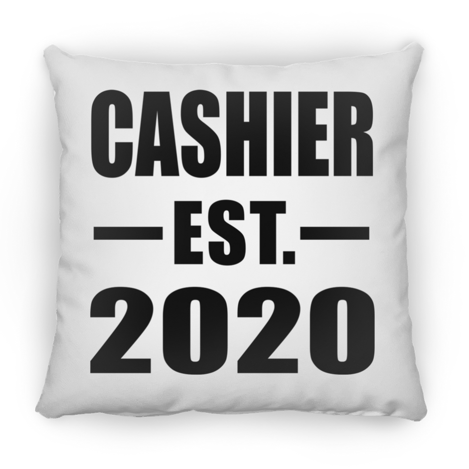 Cashier Established EST. 2020 - Throw Pillow