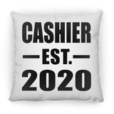 Cashier Established EST. 2020 - Throw Pillow