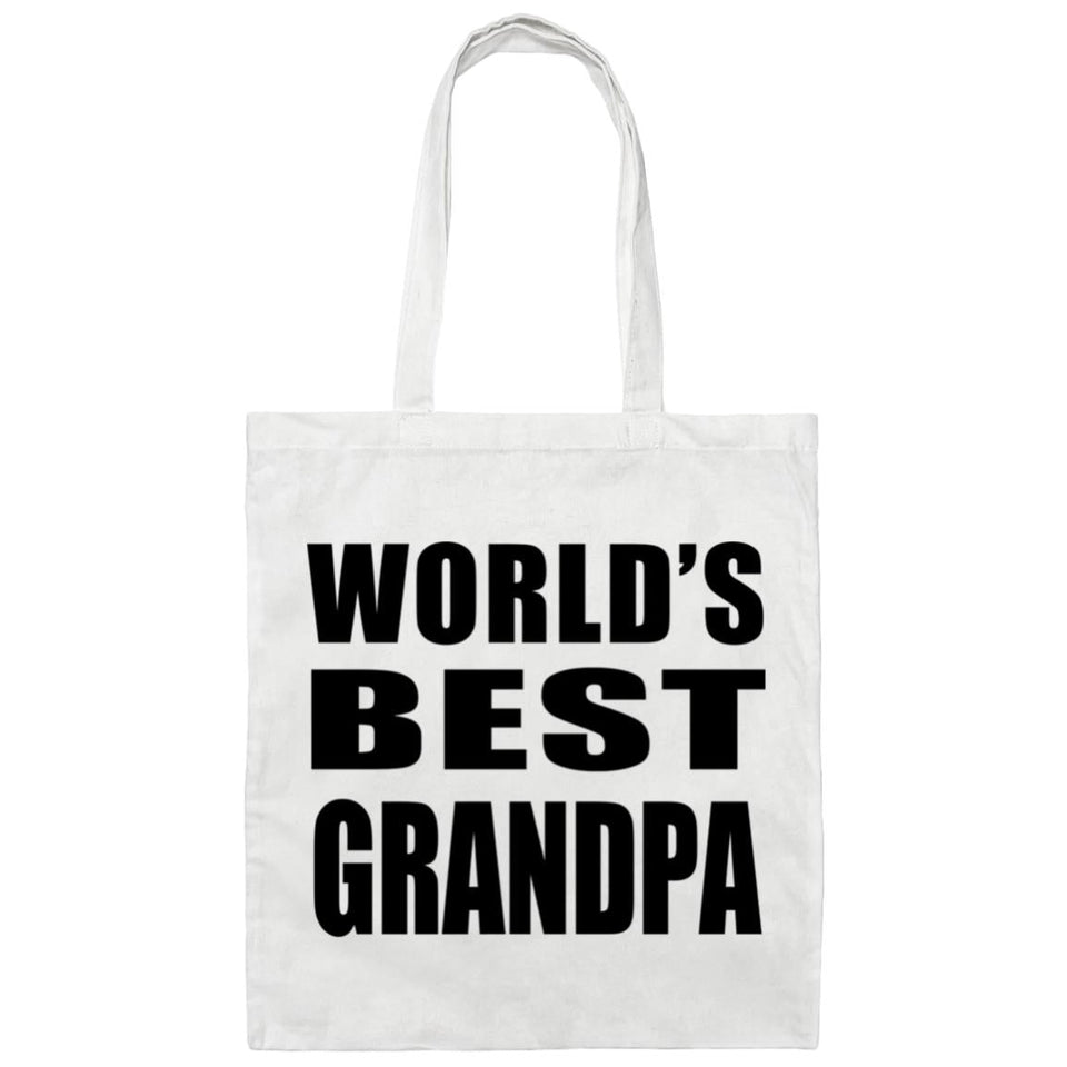 World's Best Grandpa - Tote Bag White