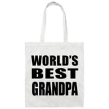 World's Best Grandpa - Tote Bag White