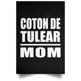 Coton De Tulear Mom - Poster Portrait