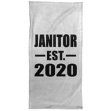 Janitor Established EST. 2020 - Hand Towel