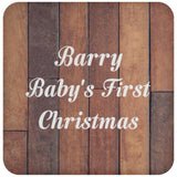 Barry Baby's First Christmas - Drink Coaster E