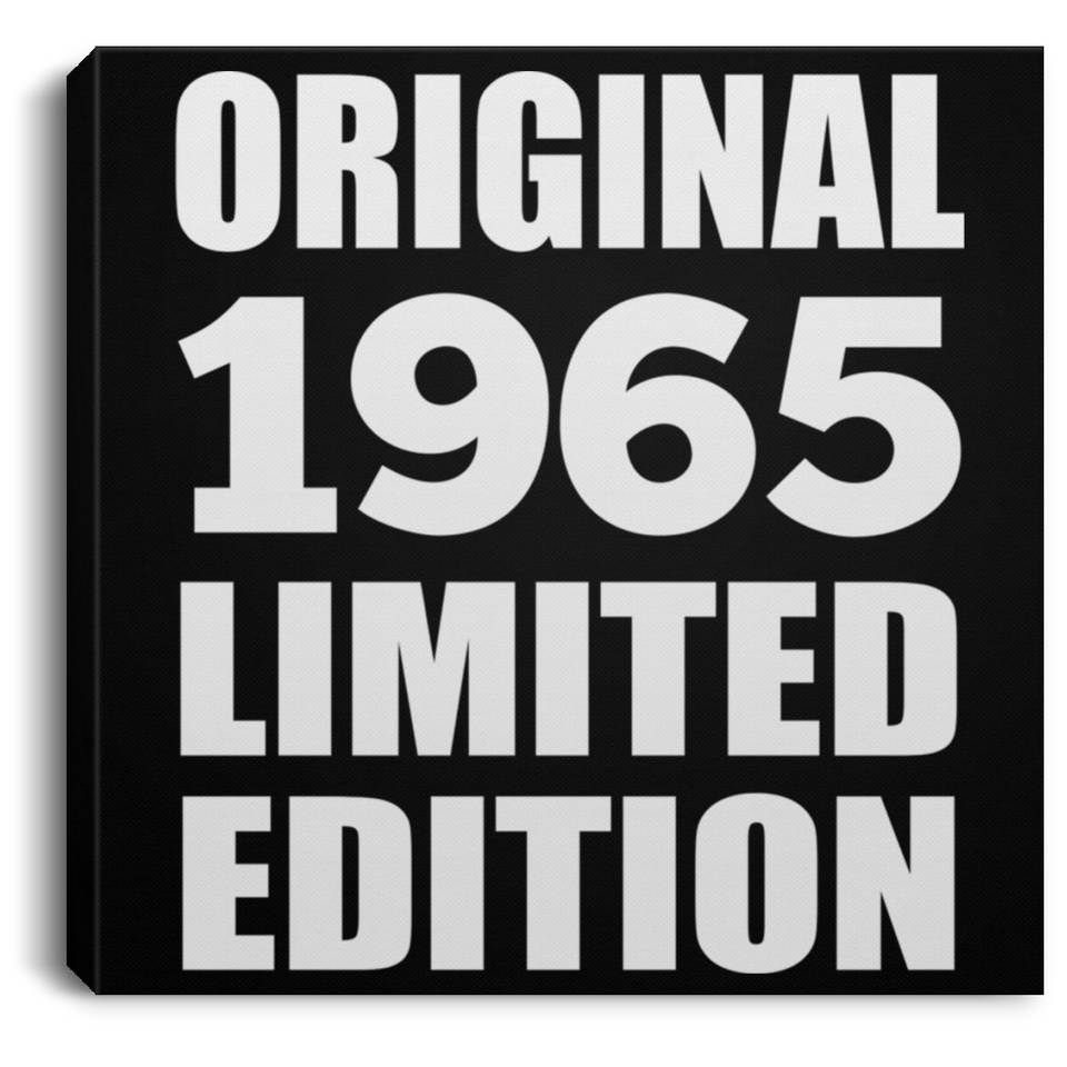 59th Birthday Original 1965 Limited Edition - Canvas Square