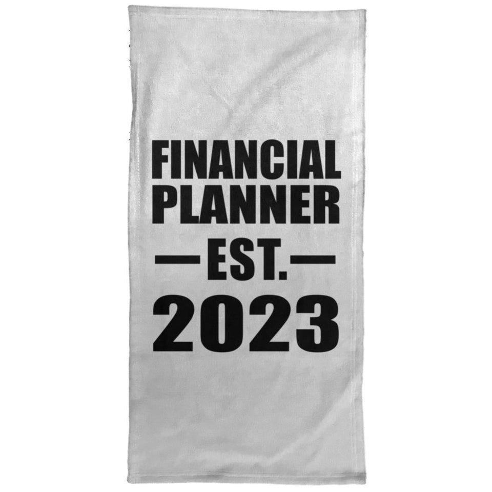 Financial Planner Established EST. 2023 - Hand Towel