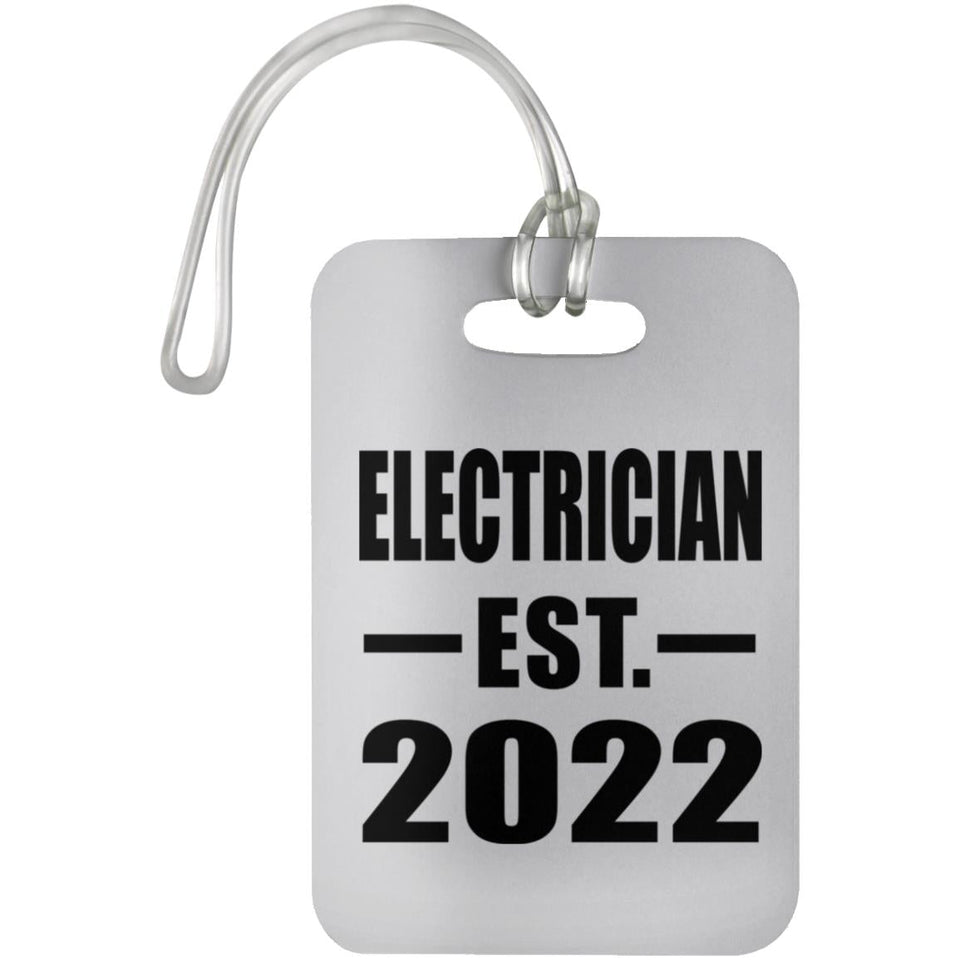 Electrician Established EST. 2022 - Luggage Bag Tag