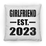 Girlfriend Established EST. 2023 - Throw Pillow
