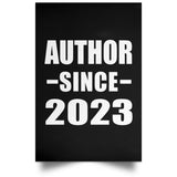 Author Since 2023 - Poster Portrait