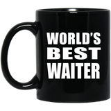 World's Best Waiter - 11 Oz Coffee Mug Black