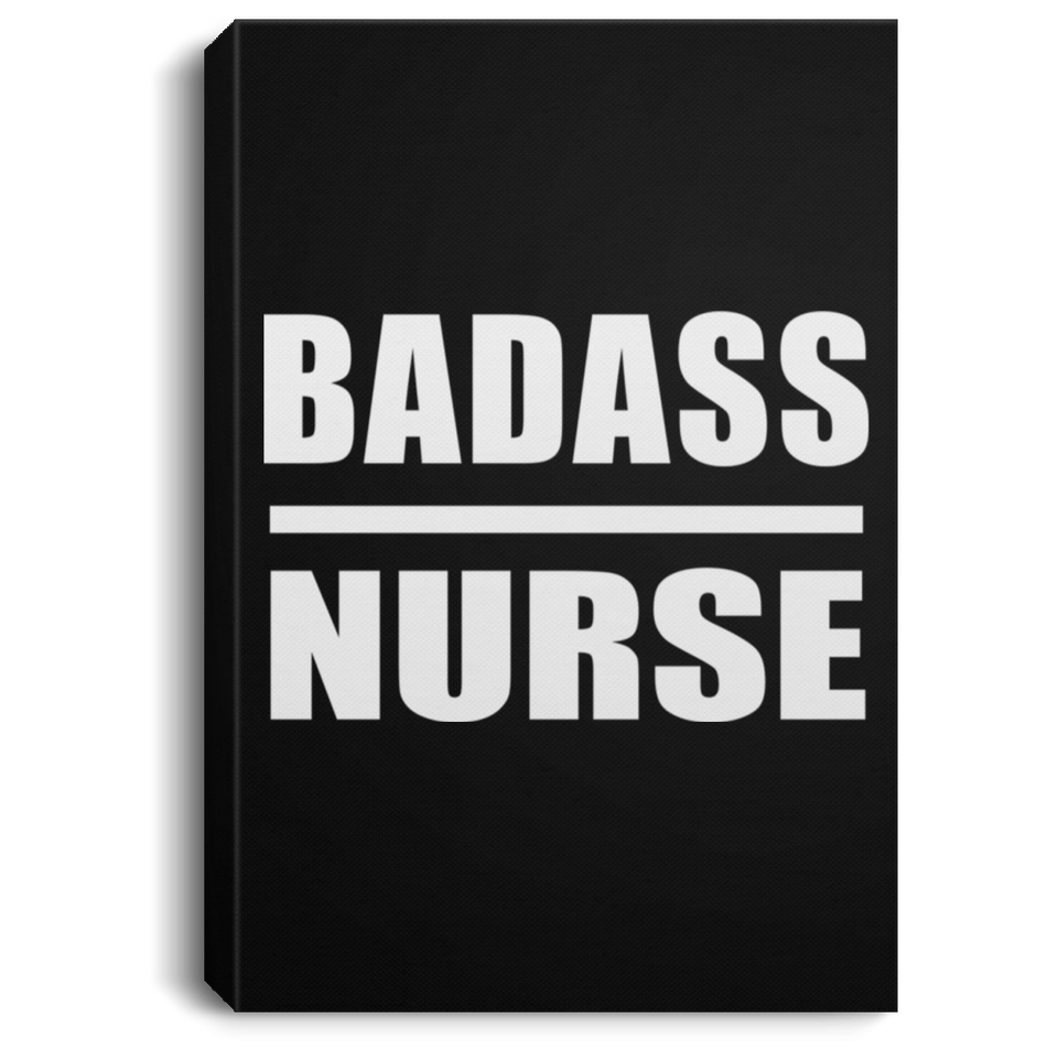 Badass Nurse - Canvas Portrait