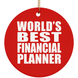 World's Best Financial Planner - Circle Ornament