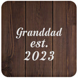 Granddad Established EST. 2023 - Drink Coaster D