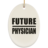 Future Physician - Oval Ornament