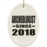 Archeologist Since 2018 - Oval Ornament