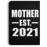 Mother Established EST. 2021 - Canvas Portrait