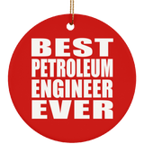 Best Petroleum Engineer Ever - Circle Ornament