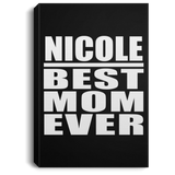Nicole Best Mom Ever - Canvas Portrait
