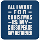 All I Want For Christmas Is My Chesapeake Bay Retriever - Coaster