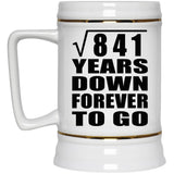 29th Anniversary Square Root of 841 Years Down Forever To Go - Beer Stein