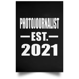 Photojournalist Established EST. 2021 - Poster Portrait