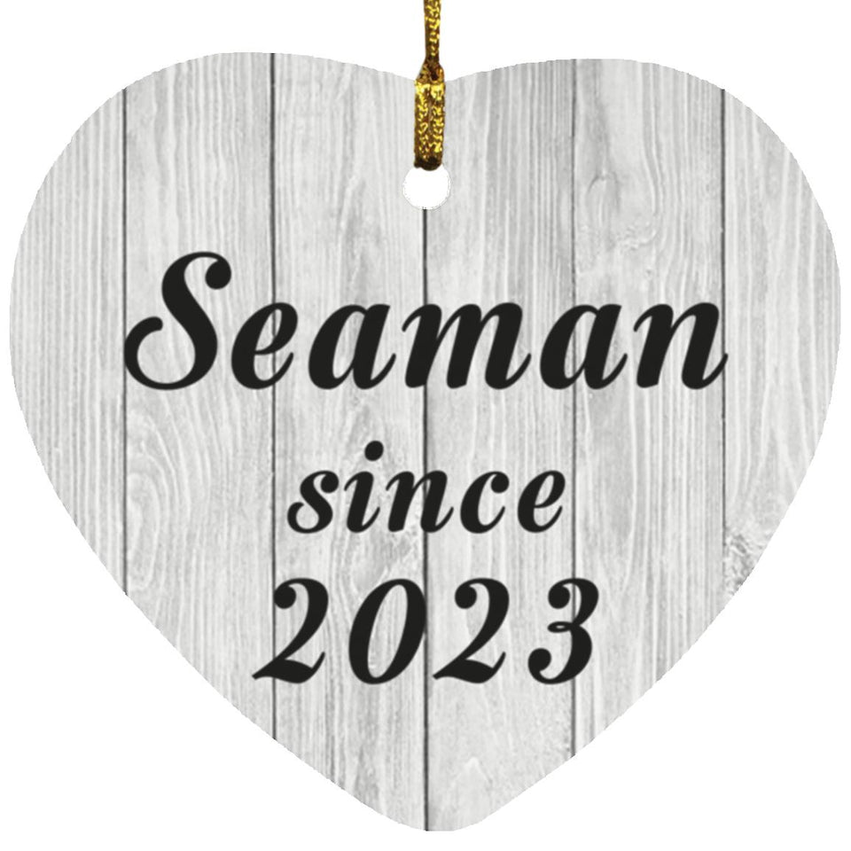 Seaman Since 2023 - Heart Ornament F