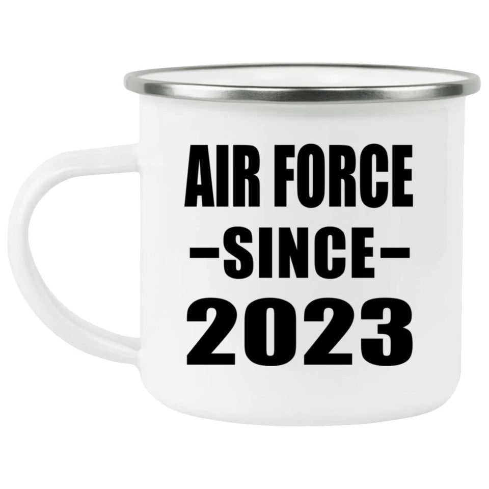 Air Force Since 2023 - 12oz Camping Mug