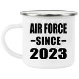 Air Force Since 2023 - 12oz Camping Mug