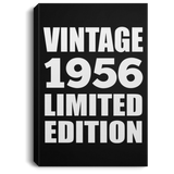 68th Birthday Vintage 1956 Limited Edition - Canvas Portrait