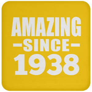 86th Birthday Amazing Since 1938 - Drink Coaster
